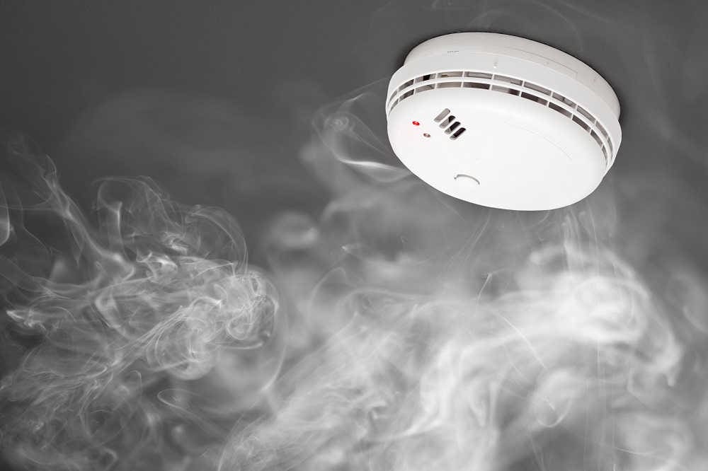 Smoke detector installation carbon monoxide detector installation Mitchell Electric