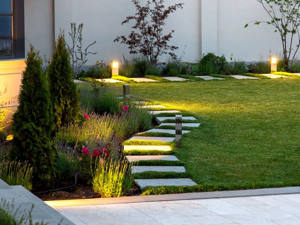 Landscape Lighting Installation